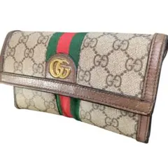 ✨️GUCCI GGマーモント シェリーライン オフディア コンチネンタル長財布