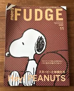 men's FUDGE 2026年 11月号