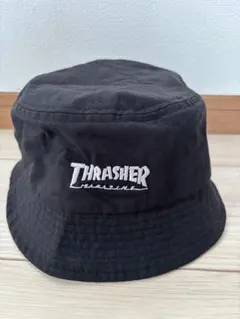 THRASHER ブラック バケットハットのサムネイル