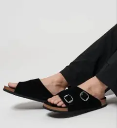 【別注】 ＜BIRKENSTOCK＞ チューリッヒ ブラック/サンダル　40