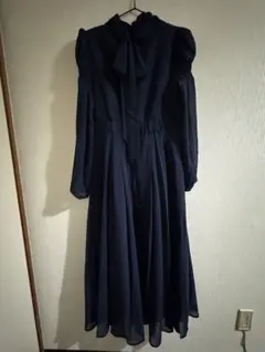 LACE LADIES ロングワンピース ブラック