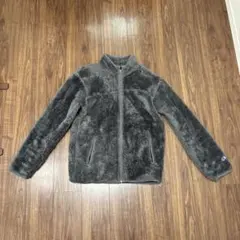 Champion フリースジャケット M グレー