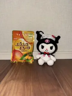 クロミ×ハローキティ ぬいぐるみキーホルダー