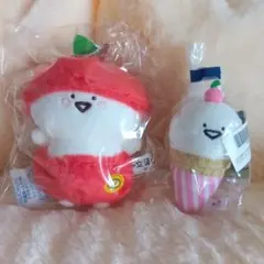 お文具といっしょ あにまるぱんつ ぬいぐるみ XLプレミアム  缶バッジ お文具さんプリンさん あにまるぱんつぬいぐるみ2個セットと缶バッジ2