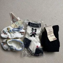 ベビー靴下 3足セット gelato pique DOUBLE.B 無印良品