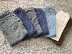 キッズデニムボトムス7本セット