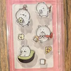 ナガノキャラクターズ PUKU CHURU seal ぷくちゅるシール くま