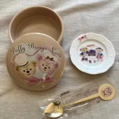 ダッフィ　スーベニア　３点　未使用　小物入れ　小皿　スプーン　ディズニーシー