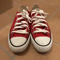 CONVERSE レッド スニーカー 23.5cmのサムネイル