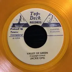 JACKIE OPEL / VALLEY OF GREEN スカ SKA