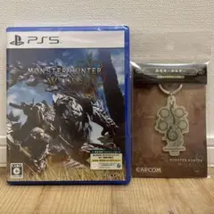 ps5モンスターハンターワイルズ限定蓄光アクリルキーホルダー特典コード未使用付き