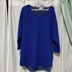 savv standard ネイビー 五分袖 Tシャツ