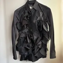 エンフォルド 24SS Mix Fabric Wave Shirt シャツ ENFOLD(エンフォルド)】 MIX WAVE SHIRT｜PARIGOT ONLINE（パリゴ
