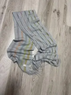 美品　オーロラ　マフラー