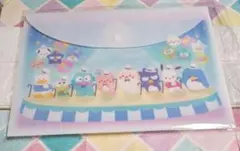 しろたん×ハピだんぶい♥A4クリアファイル 《横型》