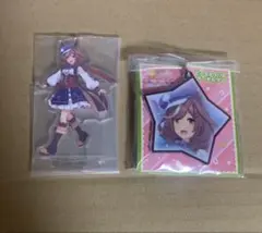 ウマ娘 ピースアクリルキーホルダー アクスタ マチカネタンホイザ 2点セット