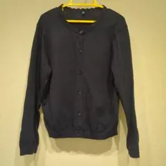 UNIQLO　130cmネイビーカーディガン