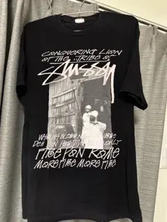 Stüssy グラフィックプリント Tシャツ ブラック