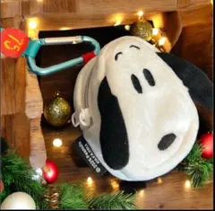 SNOOPY♡フェイスカラビナポーチ☆新品