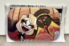 ハズビンホテル　スクエア缶バッジ　チャーリー　サーペンシャス