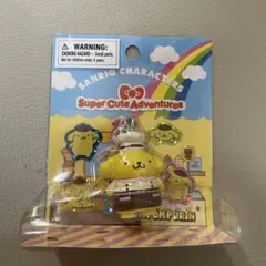 ポムポムプリン　あこがれのマイスマホ　ストラップ＆シール セット　サンリオ