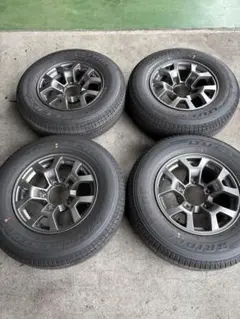 北海の海豹様専用 新車外し ジムニーノマド 純正タイヤ アルミホイール