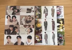 SixTONES Myojo 厚紙2枚