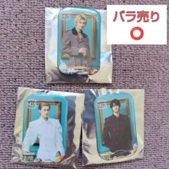 M!LK　M!Ⅹ museum　スクエア缶バッジ