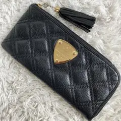 超極美品❣️ ATAO 長財布 リモケ リー ブラック ロゴ 三角プレート