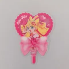 うちわ型クリアカード キュアアイドル