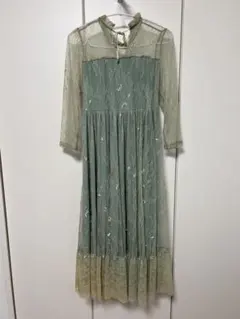 SWEET MOMMY マタニティドレス Mサイズ グリーンのサムネイル