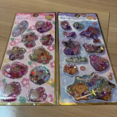 カミオジャパン正規品⭐︎日焼けキティ　サンリオ　ウォーターインシール　セット