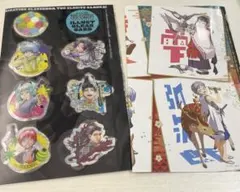 ジャンプGIGA SUMMER付録 松井優征作品クリアカード、ポスター 逃げ若