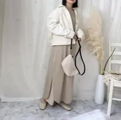 UNIQLO　コーデュロイGジャン　　Mサイズ　ホワイト