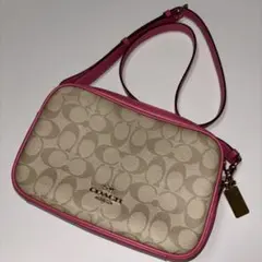 ⭐️COACH ⭐️ショルダーバッグ ベージュ/ピンク