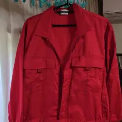 お値下げ　 赤いオーバーオール・つなぎ