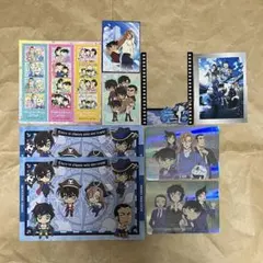 ❶名探偵コナン ポストカード クリアファイル カード 紙類 まとめ売り 名探偵コナン 紙類まとめ クリアファイル ポストカード ステッカー