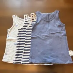 ユニクロ　メッシュ　タンクトップ　４枚セット　90