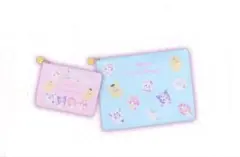 ちいかわ×サンリオキャラクターズ フラットポーチ2個セット