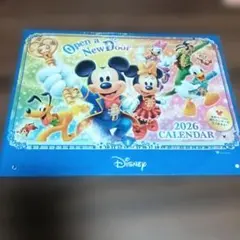 Disney 2026年壁掛けカレンダー　第一生命