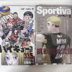 ハイキュー!! 33.5巻 & Sportiva コラボ冊子 - メルカリ