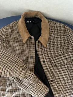 チェック柄ジャケット