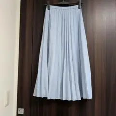 UNIQLO プリーツスカート ライトブルー Sサイズ