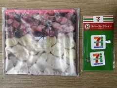 セブンイレブン ハッピーくじ　ポーチ　クリップ