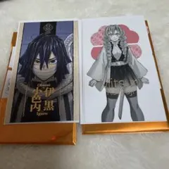 特別お値引⭐︎鬼滅の刃 柱展ランダムコレクションフォト 伊黒小芭内甘露寺蜜璃セット