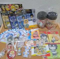 弱虫ペダル　グッズセット　巻島裕介　青八木一　手嶋純太　真波山岳　東堂尽八