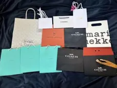 ショップ袋セット CHANEL COACH 他