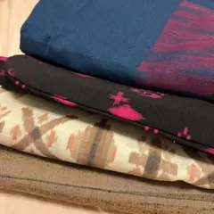 小紋 着物 ウール 紬　まとめ売り