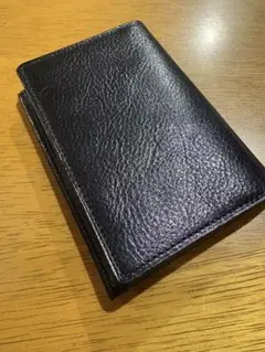 【Bloomsbury】本革製名刺入れ 黒　(20枚収納)