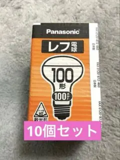 【10個セット】パナソニック 屋内用レフ電球 100形 RF100V90WD
